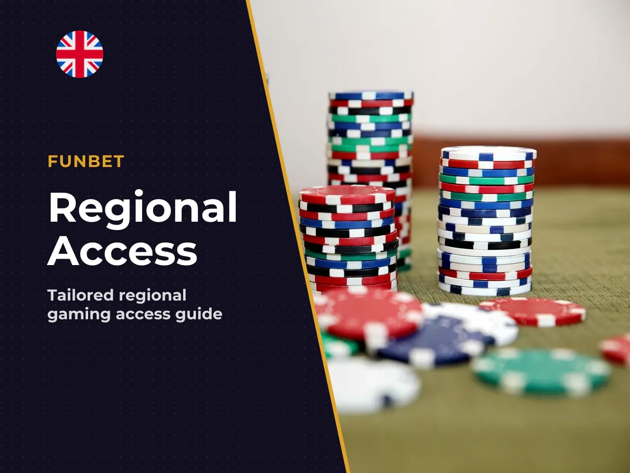 Country of residence. Funbet operates regional