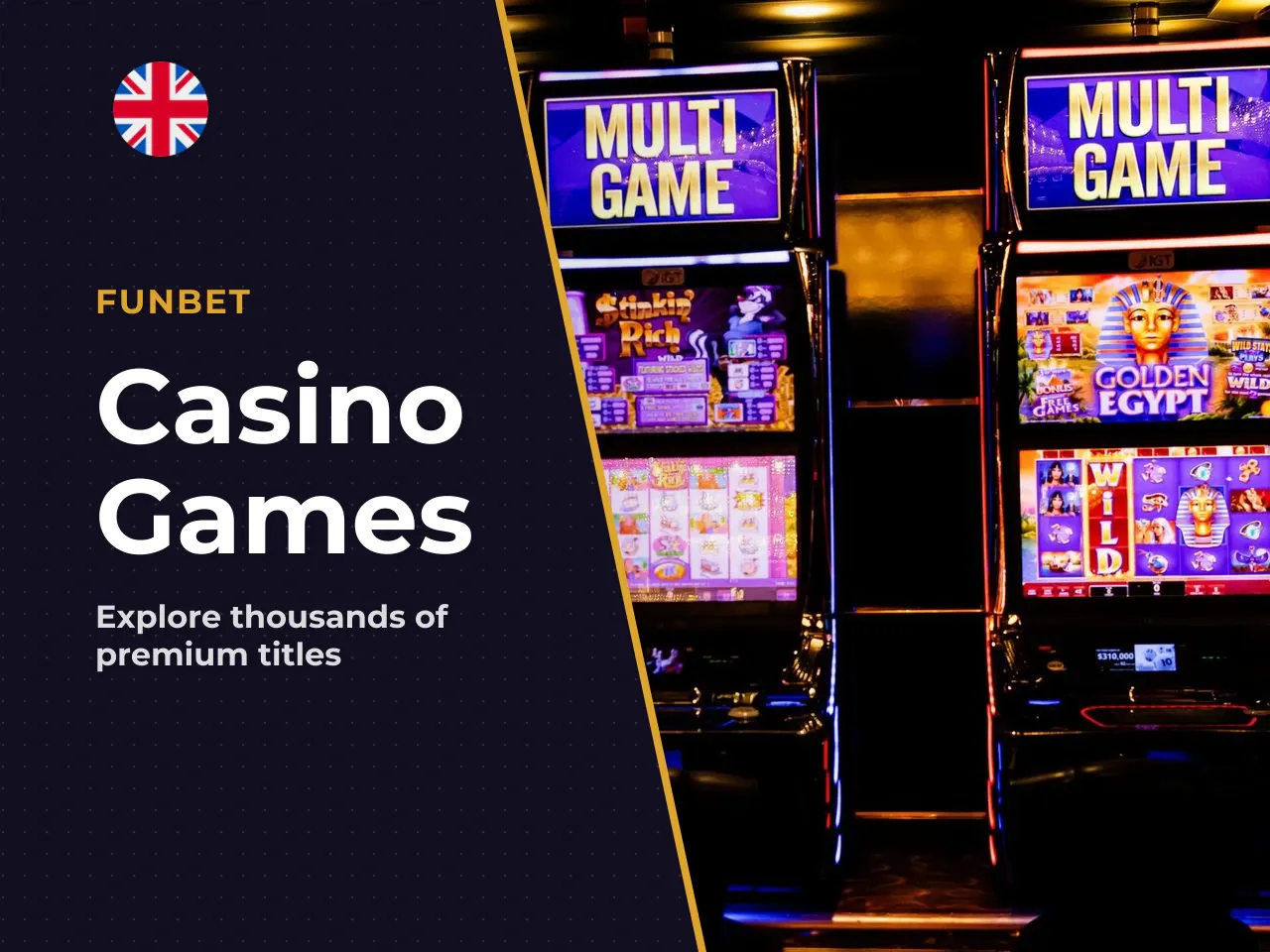 5. Funbet games slots, table games